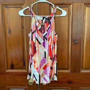 White House Black Market silk/spandex tank